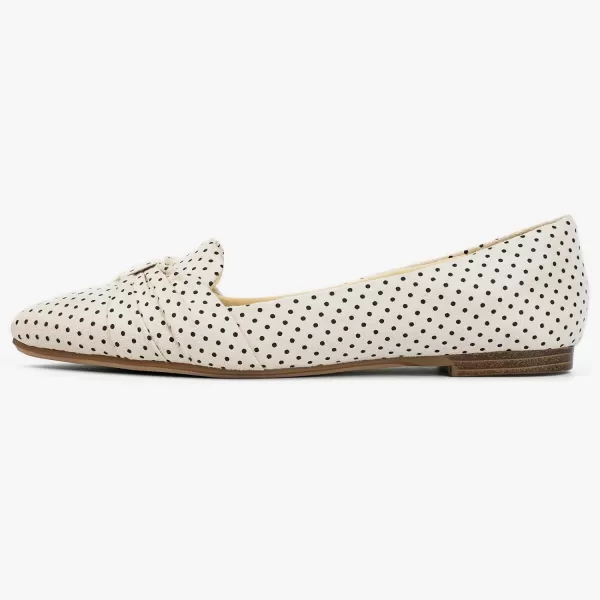 MUSSHOE Ballet Flats Dress Shoes for Women Comfortable Women's Pointed Toe Flat Slip On with Bow