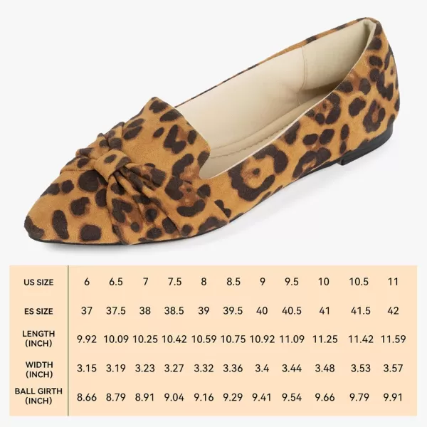 MUSSHOE Ballet Flats Dress Shoes for Women Comfortable Women's Pointed Toe Flat Slip On with Bow