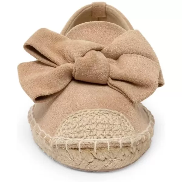 MUSSHOE Espadrilles for Women Flats Dressy Comfort Flat Closed Toe