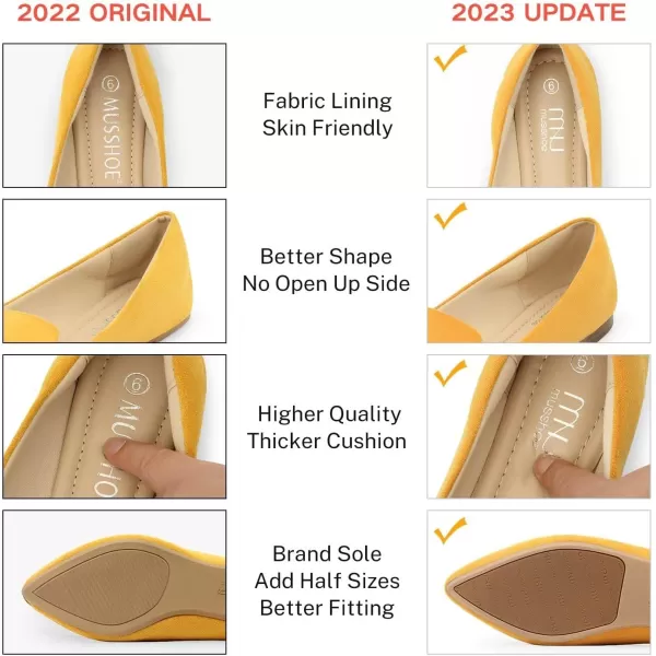 MUSSHOE Flat Shoes Women Comfortable Slip on Women's Flats