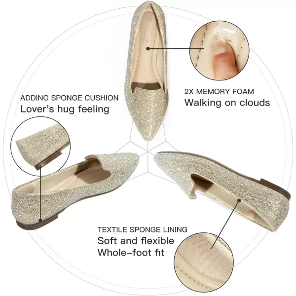MUSSHOE Flat Shoes Women Comfortable Slip on Women's Flats