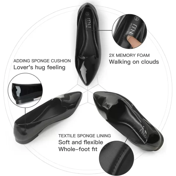 MUSSHOE Flat Shoes Women Comfortable Slip on Women's Flats