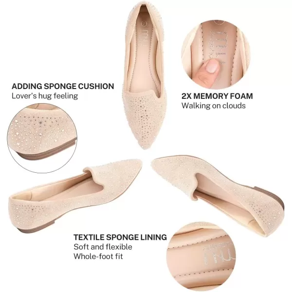 MUSSHOE Flat Shoes Women Comfortable Slip on Women's Flats