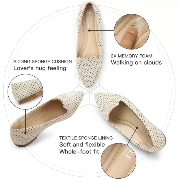 MUSSHOE Flat Shoes Women Comfortable Slip on Women's Flats