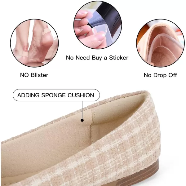 MUSSHOE Flat Shoes Women Comfortable Slip on Women's Flats