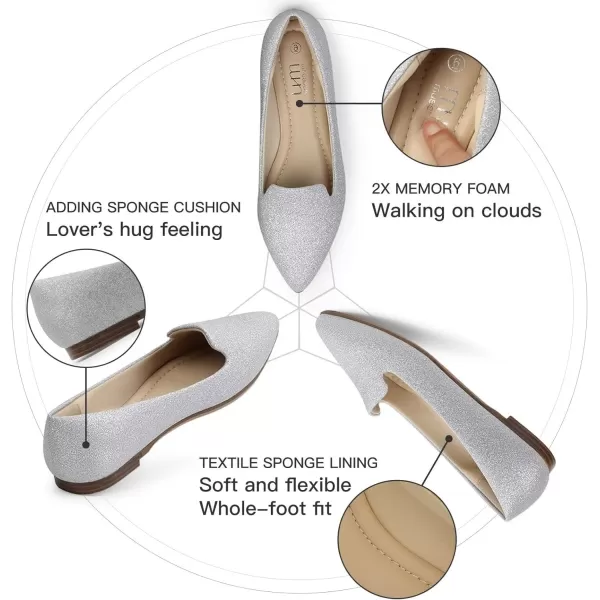MUSSHOE Flat Shoes Women Comfortable Slip on Women's Flats