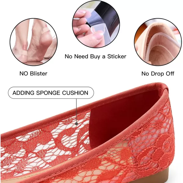 MUSSHOE Flats Shoes Women Comfortable Bowknot Lace Breathable Ballet Flats for Women