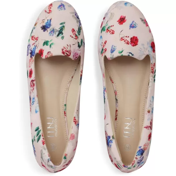 MUSSHOE Flats Shoes Women Comfortable Round Toe Memory Foam Women's Flats