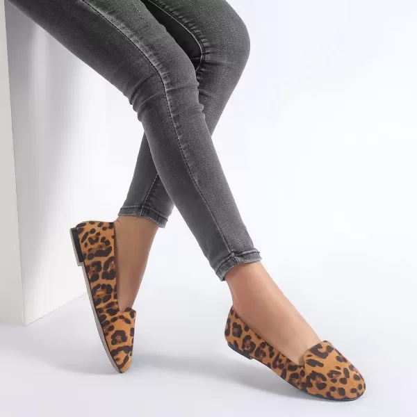 MUSSHOE Flats Shoes Women Comfortable Round Toe Memory Foam Women's Flats