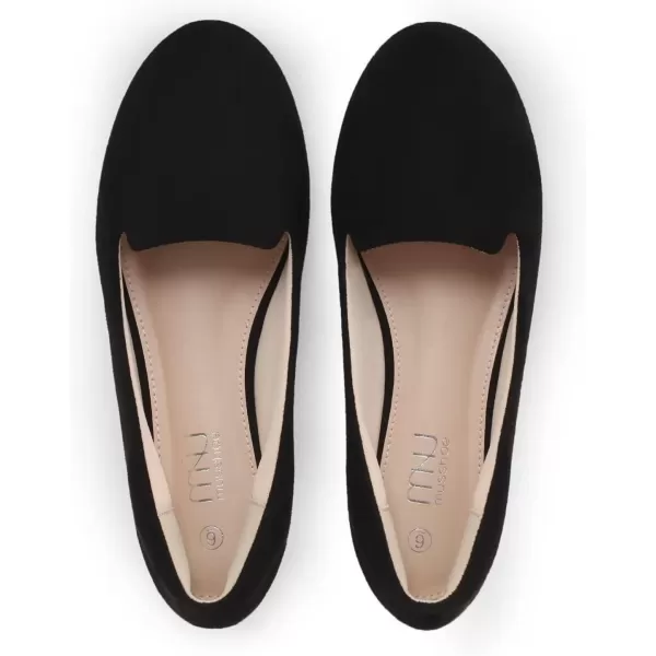 MUSSHOE Flats Shoes Women Comfortable Round Toe Memory Foam Women's Flats