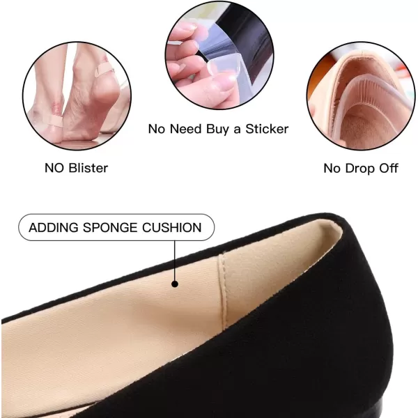 MUSSHOE Flats Shoes Women Comfortable Round Toe Memory Foam Women's Flats