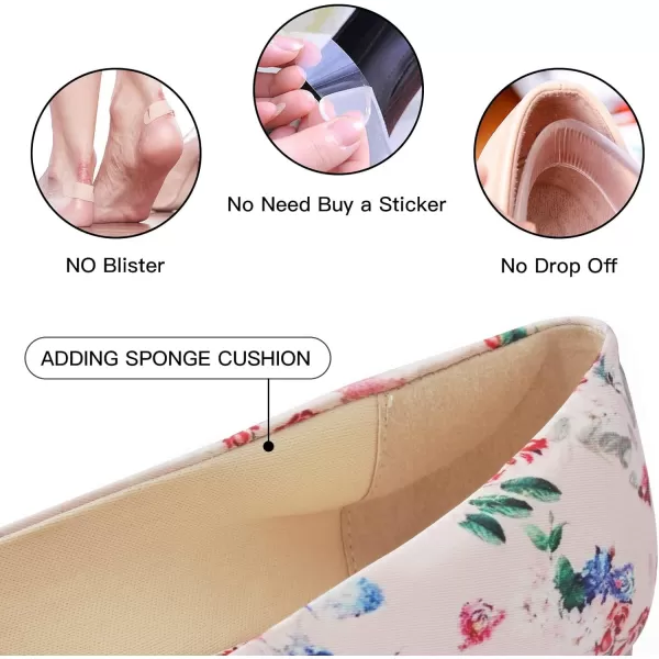 MUSSHOE Flats Shoes Women Comfortable Round Toe Memory Foam Women's Flats