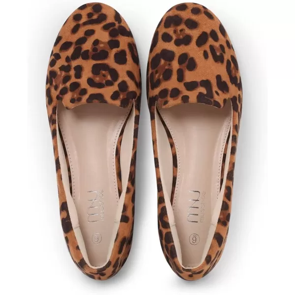 MUSSHOE Flats Shoes Women Comfortable Round Toe Memory Foam Women's Flats