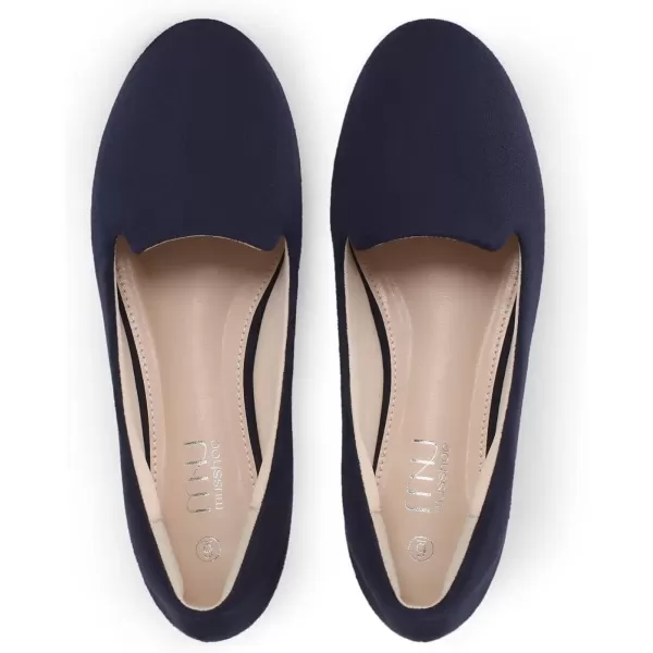 MUSSHOE Flats Shoes Women Comfortable Round Toe Memory Foam Women's Flats