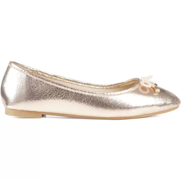 MUSSHOE Flats Shoes Women Comfortable Round Toe Memory Foam Women's Flats