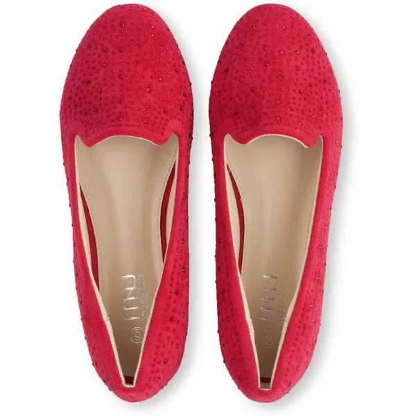 MUSSHOE Flats Shoes Women Comfortable Round Toe Memory Foam Women's Flats