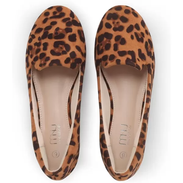 MUSSHOE Flats Shoes Women Comfortable Round Toe Memory Foam Women's Flats