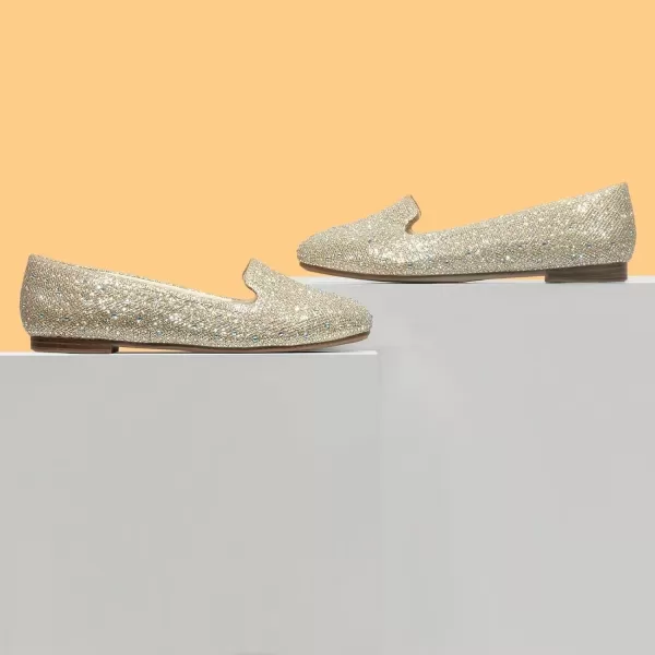 MUSSHOE Flats Shoes Women Comfortable Round Toe Memory Foam Women's Flats