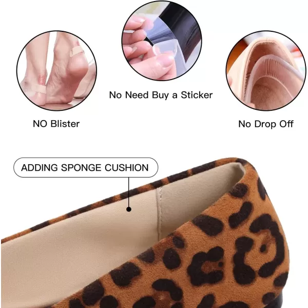MUSSHOE Flats Shoes Women Comfortable Round Toe Memory Foam Women's Flats