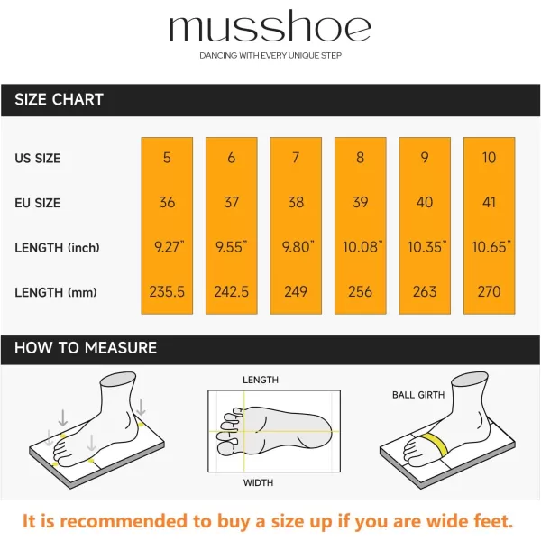 MUSSHOE Flats Shoes Women Comfortable Square Toe Breathable Women's Flats