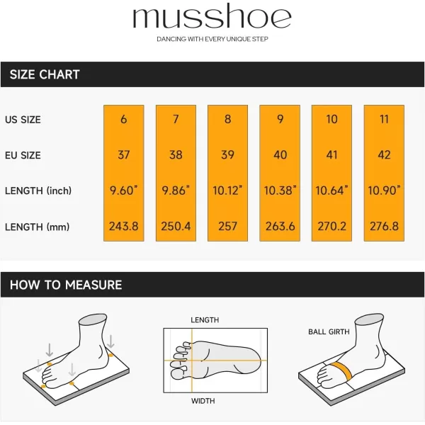 MUSSHOE Flats Shoes Women Dressy Comfortable Slip On Round Toe Womens Flats