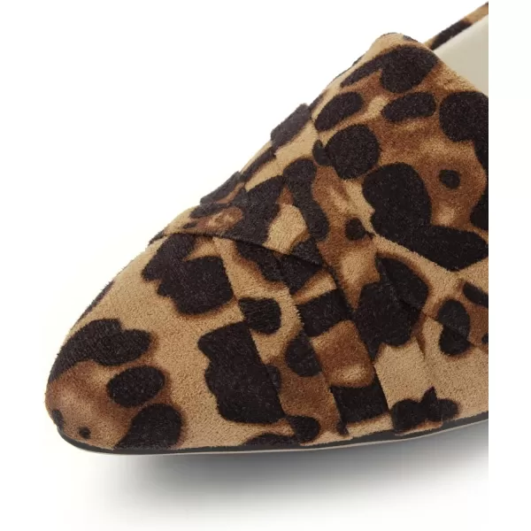 MUSSHOE Flats Shoes Women Dressy Pointed Toe Slip on Microfiber Comfortable Women's Flats Ballet Flats for Women