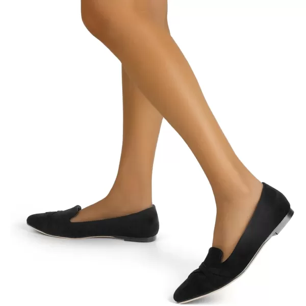 MUSSHOE Flats Shoes Women Dressy Pointed Toe Slip on Microfiber Comfortable Women's Flats Ballet Flats for Women