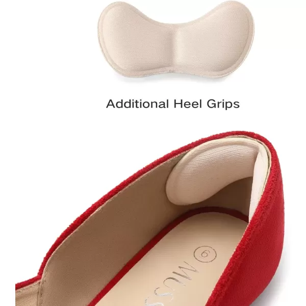MUSSHOE Flats Shoes Women Pointed Toe Flats for Women Elegant Women's Flats