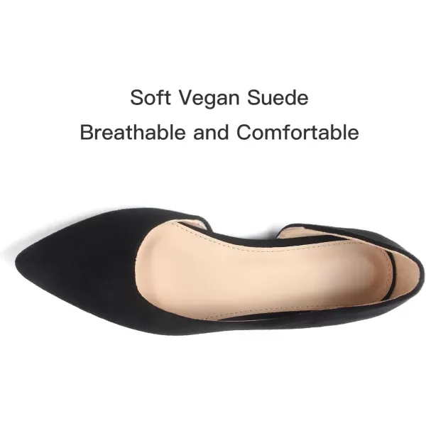 MUSSHOE Flats Shoes Women Pointed Toe Flats for Women Elegant Women's Flats