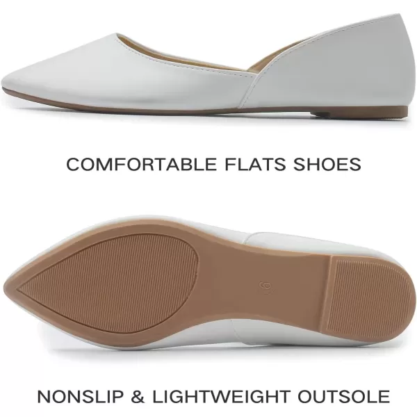 MUSSHOE Flats Shoes Women Pointed Toe Flats for Women Elegant Women's Flats
