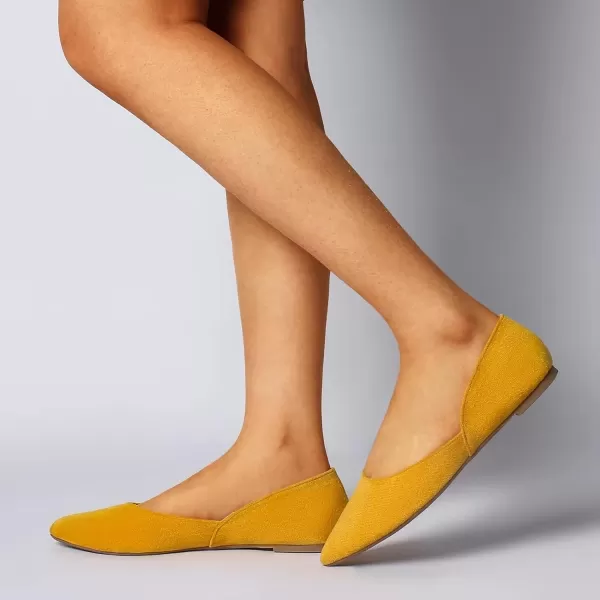 MUSSHOE Flats Shoes Women Pointed Toe Flats for Women Elegant Women's Flats