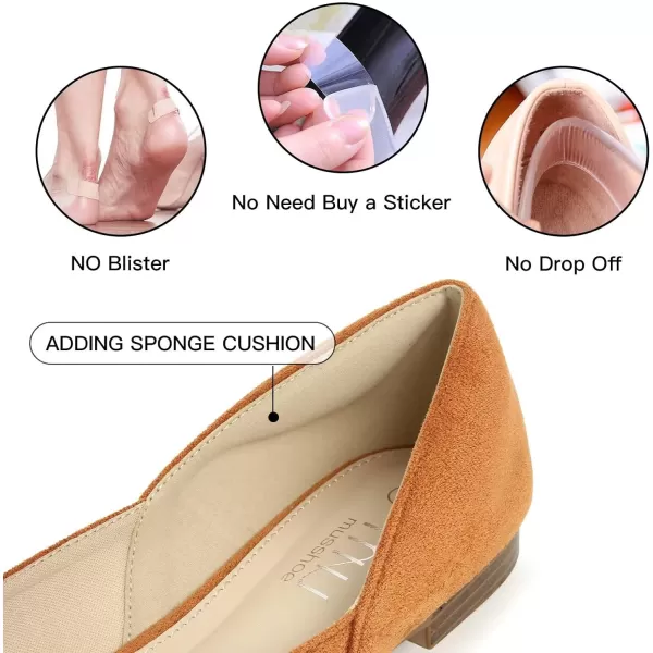 MUSSHOE Flats Shoes Women Pointed Toe Flats for Women Elegant Women's Flats