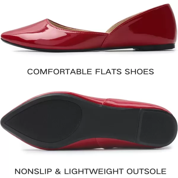 MUSSHOE Flats Shoes Women Pointed Toe Flats for Women Elegant Women's Flats