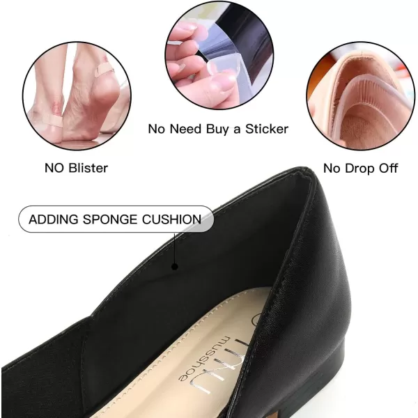 MUSSHOE Flats Shoes Women Pointed Toe Flats for Women Elegant Women's Flats