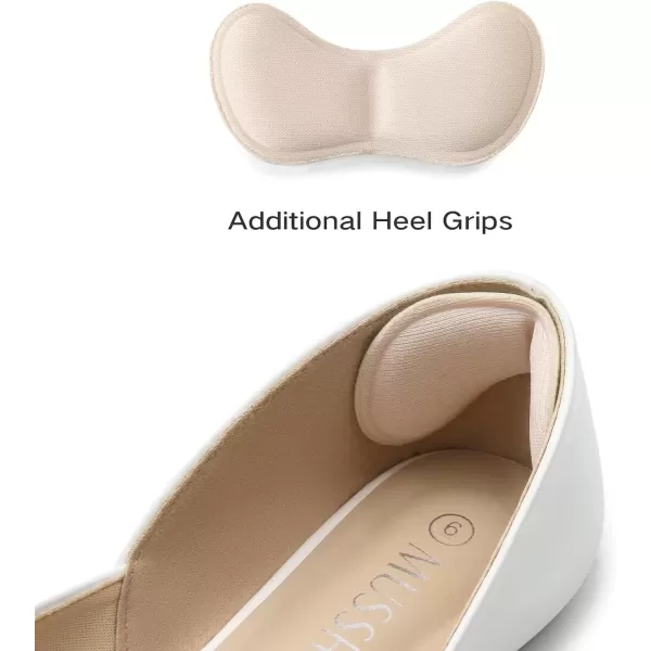 MUSSHOE Flats Shoes Women Pointed Toe Flats for Women Elegant Women's Flats