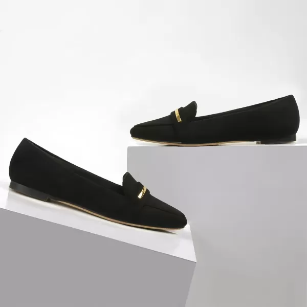 MUSSHOE Flats Shoes Women Pointed Toe Womens Flats Loafers