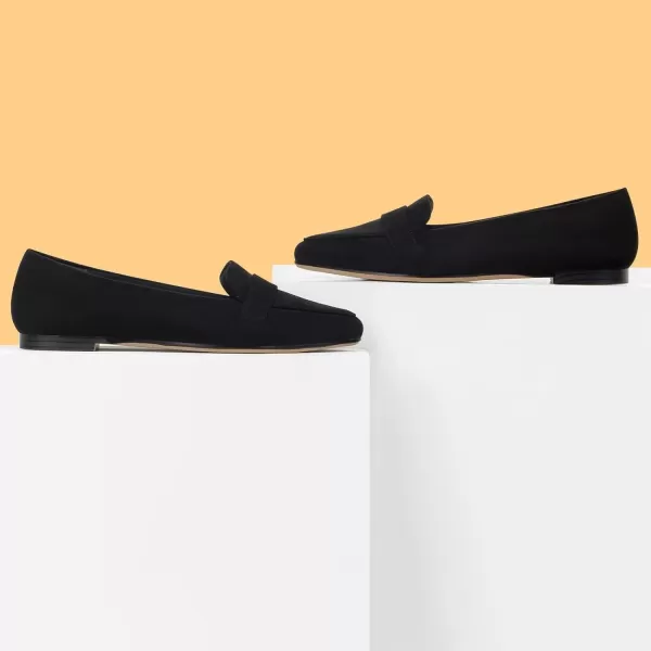MUSSHOE Flats Shoes Women Pointed Toe Womens Flats Loafers