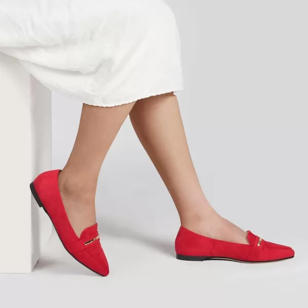 MUSSHOE Flats Shoes Women Pointed Toe Womens Flats Loafers