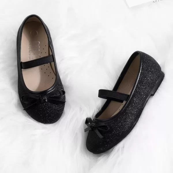MUSSHOE Girl's Flats Shoes Toddler/Little Kid/Big Kid Girls Dress Shoes Princess Mary Jane Ballet Walking Shoes for Girls