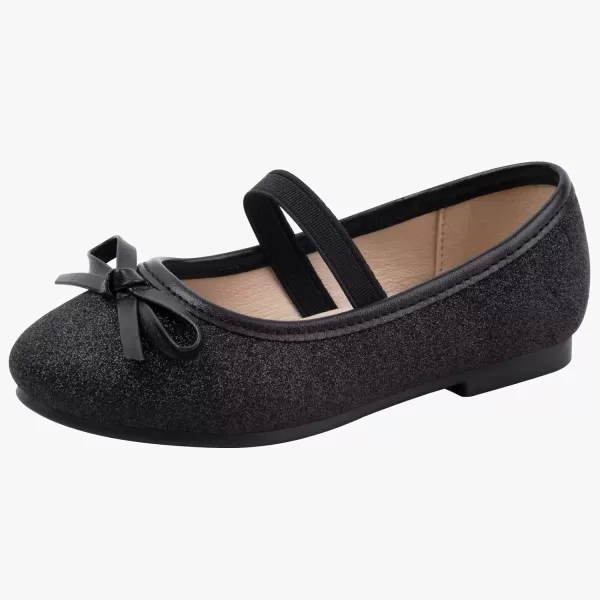 MUSSHOE Girl's Flats Shoes Toddler/Little Kid/Big Kid Girls Dress Shoes Princess Mary Jane Ballet Walking Shoes for Girls