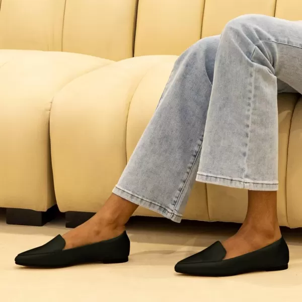 MUSSHOE Loafers for Women Comfortable Pointed Toe Memory Foam Women's Loafers