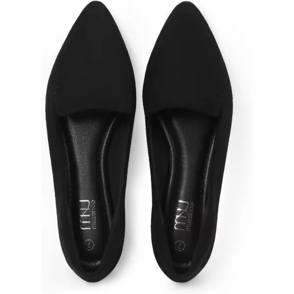 MUSSHOE Loafers for Women Comfortable Pointed Toe Memory Foam Women's Loafers