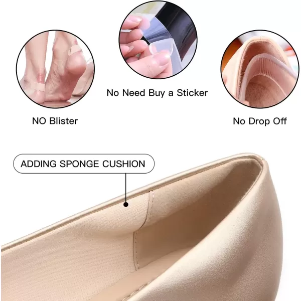 MUSSHOE Loafers for Women Comfortable Pointed Toe Memory Foam Women's Loafers