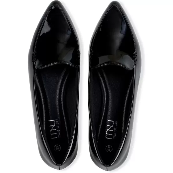 MUSSHOE Loafers for Women Comfortable Pointed Toe Memory Foam Women's Loafers