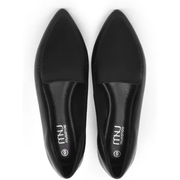 MUSSHOE Loafers for Women Comfortable Pointed Toe Memory Foam Women's Loafers