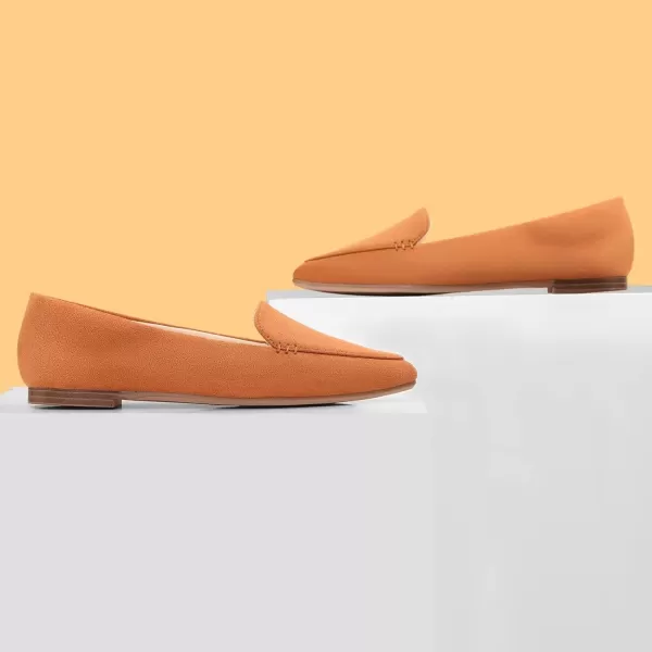 MUSSHOE Loafers for Women Comfortable Pointed Toe Memory Foam Women's Loafers