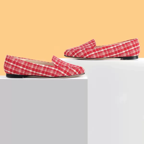 MUSSHOE Loafers for Women Comfortable Pointed Toe Memory Foam Women's Loafers