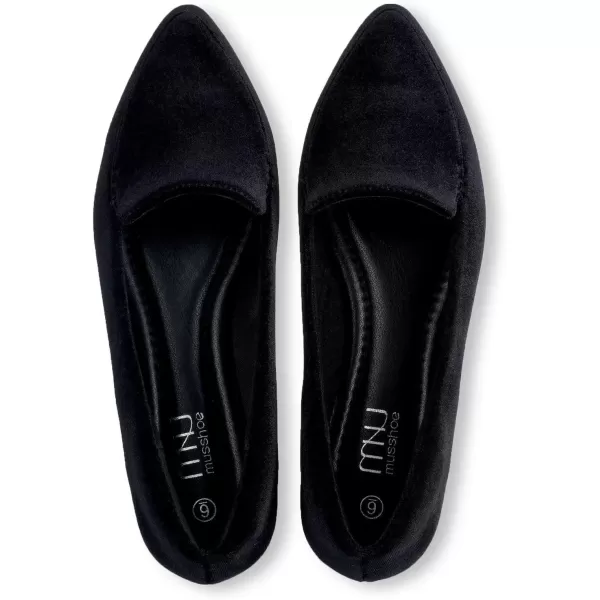MUSSHOE Loafers for Women Comfortable Pointed Toe Memory Foam Women's Loafers