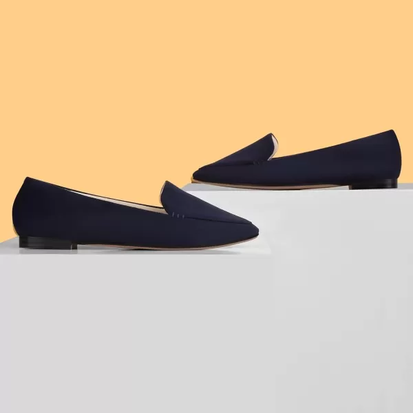MUSSHOE Loafers for Women Comfortable Pointed Toe Memory Foam Women's Loafers