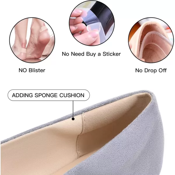 MUSSHOE Loafers for Women Comfortable Pointed Toe Memory Foam Women's Loafers